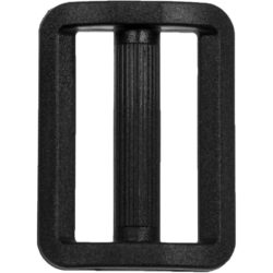 Leiterschnallen KST 40 mm – Gurtversteller / Kunststoffschließe schwarz, 2 Stück