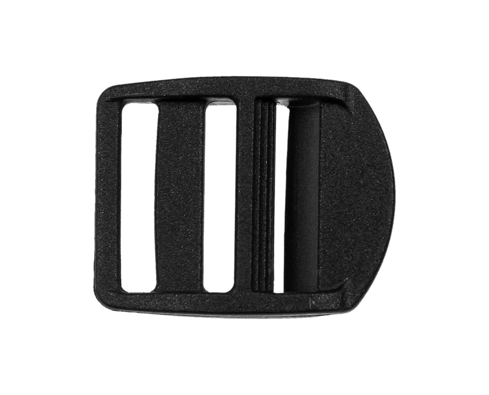 Klemm-Leiterschnallen KST 25 mm schwarz 2St