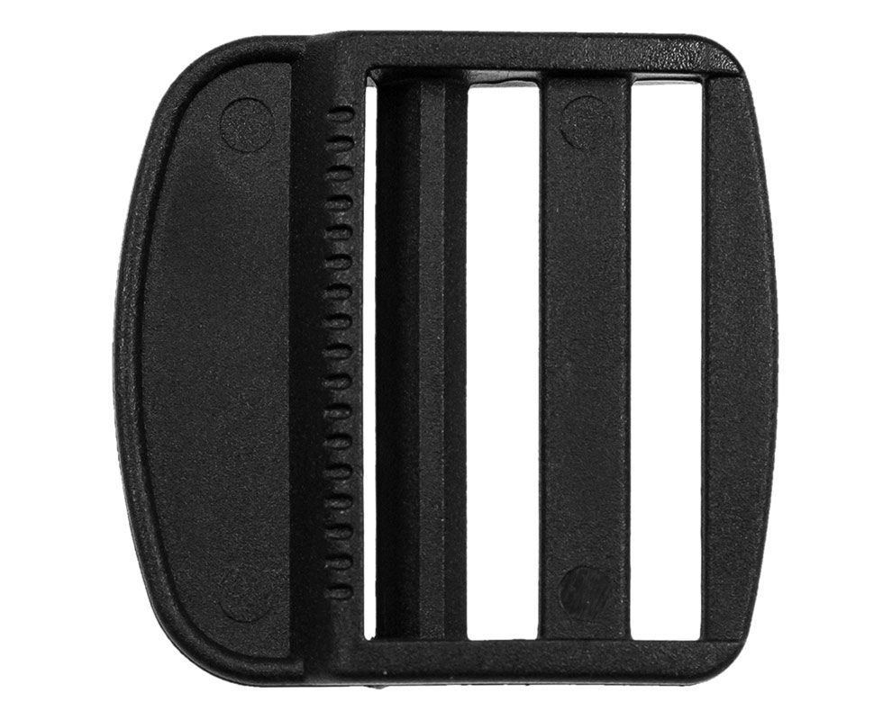 Klemm-Leiterschnallen Kunststoff 40 mm – 2 Stück schwarz