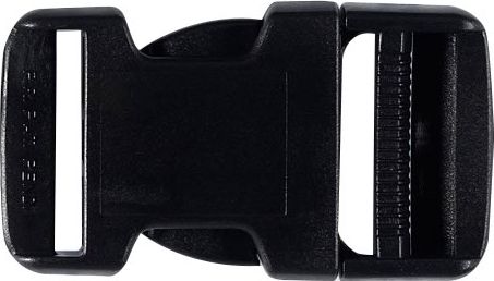 Steckschnalle KST 30 mm – Steckverschluss / Klickverschluss schwarz