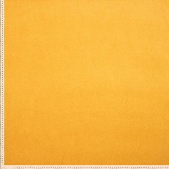 Feincord 16W – weicher Cordstoff in Senfgelb