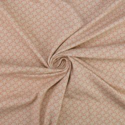 ???? Baumwolljersey „Mini Daisy – Rosé“