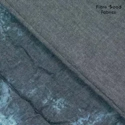 Fibre Mood FM410129 – Woven CO Denim Quilted (Tie-Dye Look)