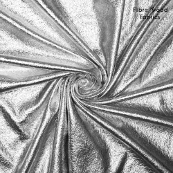 FM417076 – Woven PL Foil Crackle Brushed Silver