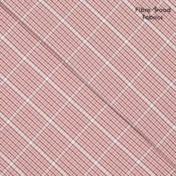 FM420102 – Woven VI/PL/EA Y/D Bengaline Check – Bordeaux