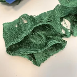 Fransenborte „Emerald Swing“ – 80 mm