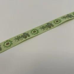 ???? Ripsband „Green Meadow“ – 15 mm