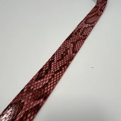 ???? Schlangenimitatband „Ruby Snake“ – 30 mm