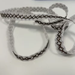 Posamentborte „Snowflake Copper“ – 15 mm