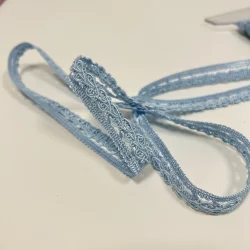 Posamentborte „Ice Crystal Blue“ – 20 mm