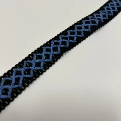 ???? Chenille-Tresse „Midnight Sky“ – 25 mm