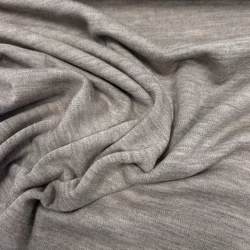 Merinojersey „Sand Melange“ – weich, warm & hochwertig