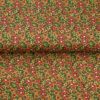 Baumwoll-Webware „Herbstblüte“ – kräftiger Blumenprint in warmen Orange- und Gelbtönen