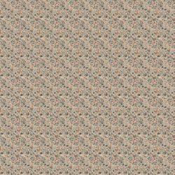 Baumwoll-Webware „Zarte Blumenwiese“ – feine Mini-Blüten in Naturtönen