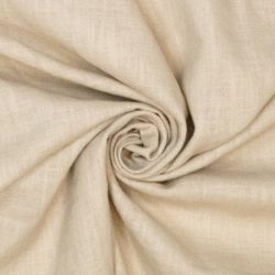 Leinenstoff Natur – doppelt vorgewaschenes Leinen aus 100 % Leinen