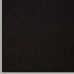 Leinenstoff Schwarz – doppelt vorgewaschenes Leinen aus 100 % Leinen