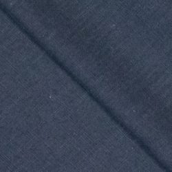 Leinenstoff Dark Denim – doppelt vorgewaschenes Leinen aus 100 % Leinen
