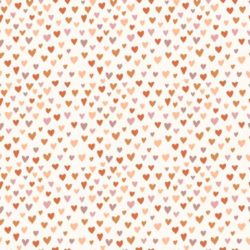 Baumwoll-Webware „Soft Hearts“ – 100% Baumwolle mit zarten Herzen in Pastelltönen