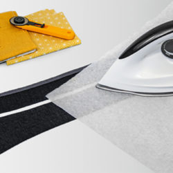 Vlieseline IRON ON Bügeltuch – Schutz beim Aufbügeln von Einlagen