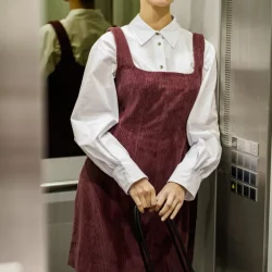 FM997393 – Woven CO High-Low 8W Washed Corduroy Purlpe