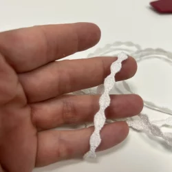 Alternative view of Zackenlitze 6 mm – Weiß