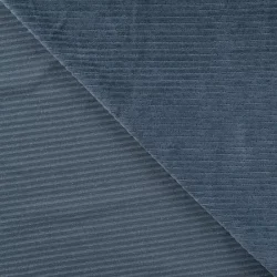 ???? Jersey Cord – Jeansblau