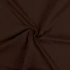 Baumwolljersey Uni Dunkelbraun - Weicher elastischer Jersey-Stoff für Kleidung & Accessoires