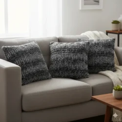 Alternative view of Kissen-Set „Luxusfell“ – 3 große Kissenhüllen bis 48×48 cm zum Selbernähen | Premium-Nähset