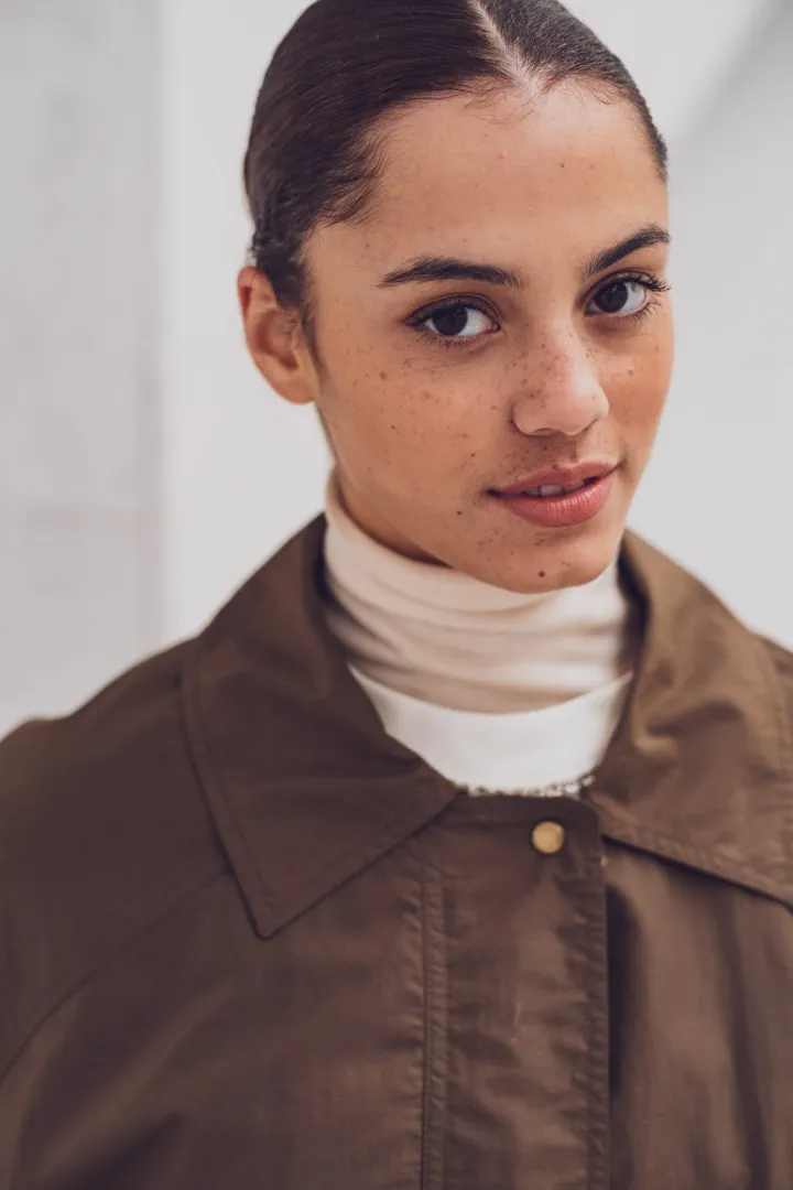 FM792424 – Woven NY Wrinkled Water Resistant Braun (Fibre Mood) – Bild 2