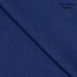 FM997249 – Knit CO/LY 2x2 Rib Collar Klassik Blau (Fibre Mood)