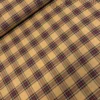 Viskose „Dublin Check – Camel“