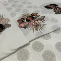 Stoffpaket „Boho Girls“ – Jersey Panel & Kombistoff