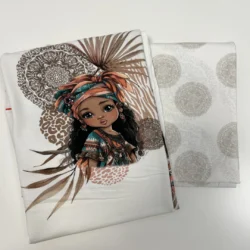 Stoffpaket „Boho Girls“ – Jersey Panel & Kombistoff