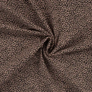 Baumwolljersey „Mini Leo – Sand“