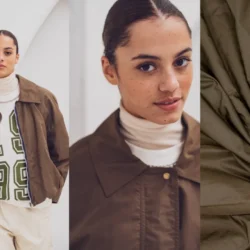 FM792424 – Woven NY Wrinkled Water Resistant Braun (Fibre Mood)