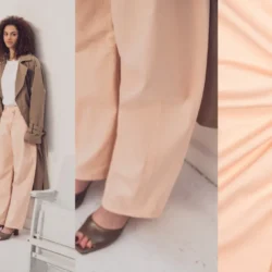 FM791040 – Peach Woven Co Twill (Fibre Mood)