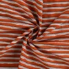 Baumwoll-Voile „Terracotta Stripes“ – leichter Sommerstoff, 100 % Baumwolle