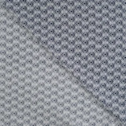 Baumwoll-Voile „Navy Geo“ – leichter Sommerstoff, 100 % Baumwolle