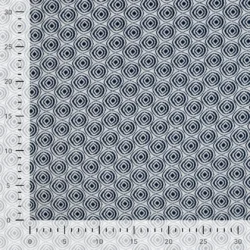 Baumwoll-Voile „Navy Geo“ – leichter Sommerstoff, 100 % Baumwolle