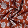 Baumwoll-Voile „Terracotta Floral“