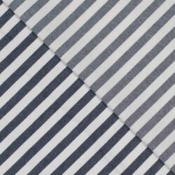 Baumwoll-Denim Streifen „Indigo“ – 1 cm Yarn-Dyed Stripe