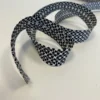 Schrägband 30 mm „Triangle“ – Black & White, Baumwoll-Schrägband, Meterware