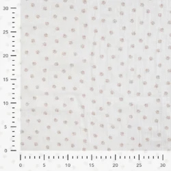 Baumwoll-Musselin „Pfötchen“ – weicher Musselin mit Tierpfoten, 100 % Baumwolle